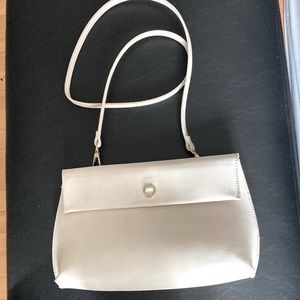 Antropologie vegan leather bag, could be used as crossbody or a clutch